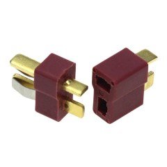 T Plug Deans Connector 1 Pair ( male and female )