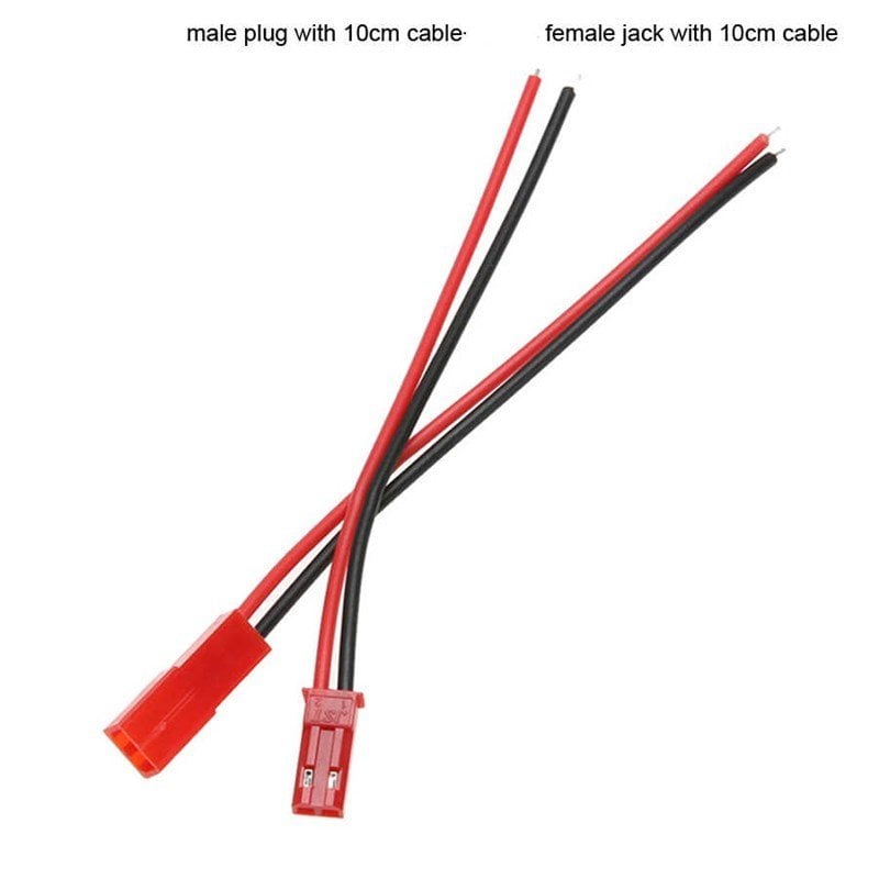Jst Male and Female Socket Cable