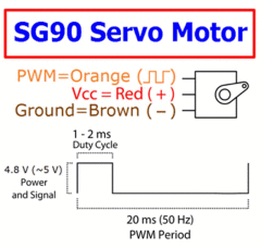 SG90 9G Micro Servo Motor