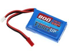 Fuerza-Up 800 mAh 2S 7.4V batería lipo