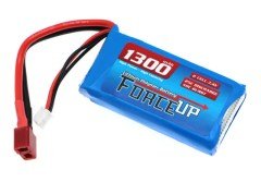 Force-Up  1300  maH 2S 7.4v V Lipo  Battery