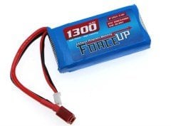 Force-Up  1300  maH 2S 7.4v V Lipo  Battery