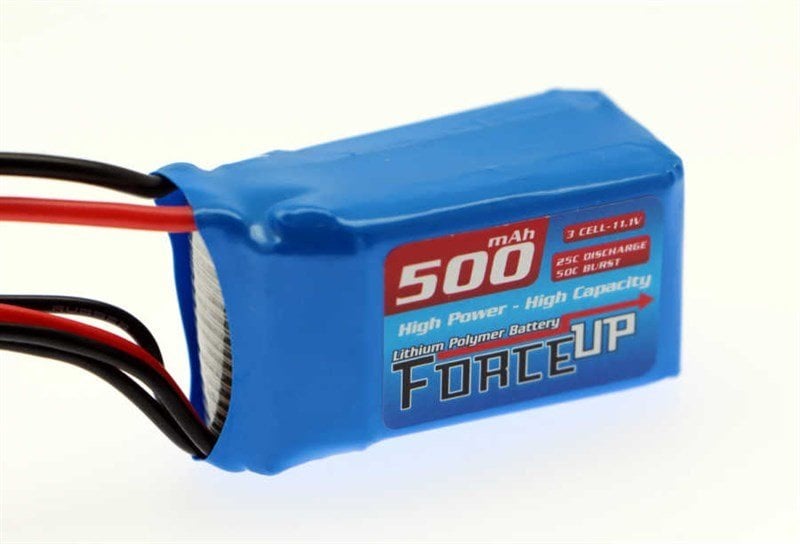Force-Up  500  maH 3S 11.1v V Lipo  Battery
