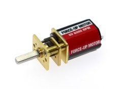 Force-Up 6v 6000 Rpm Ultrafast Dc Gear Motor