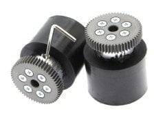 Rubber Wheel 40x40mm Pair