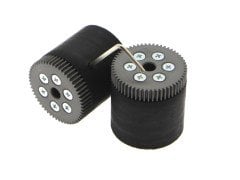 Rubber Wheel 35x30mm Pair