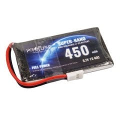 1S 3.7V 450mAh 40C Lipo Battery