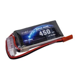 2S 7.4V 450mAh 40C Lipo Battery