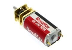 Novamax 6V 400 rpm Motor de CC
