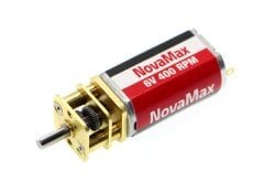 Novamax 6V 400 rpm Motor de CC