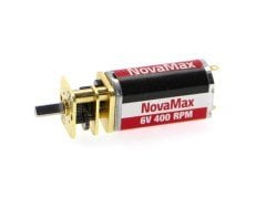 Novamax 6V 400 rpm Motor de CC