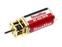 Novamax 6V 400 rpm Motor de CC