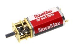 Novamax 6V 800 rpm Motor de CC