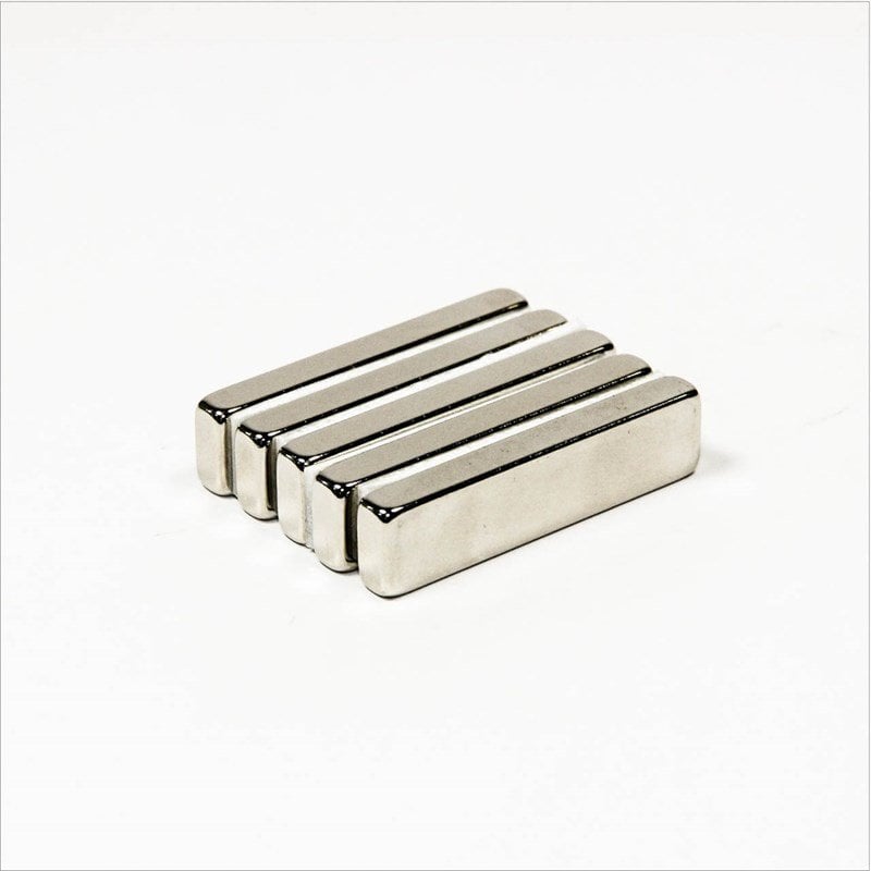 40x10x5 mm N52 rectangular imán de neodimio