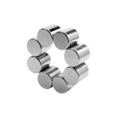 10X10mm N52 Neodymium Cylinder Magnets