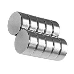 12x5mm N52 neodimio de disco Imanes