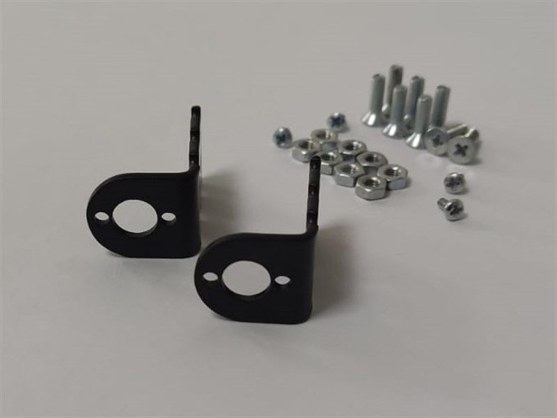 16mm Micro DC Motor Metal Brackets (Pair)