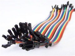40 patillas desmontable hembra-hembra cable de puente (200 mm)