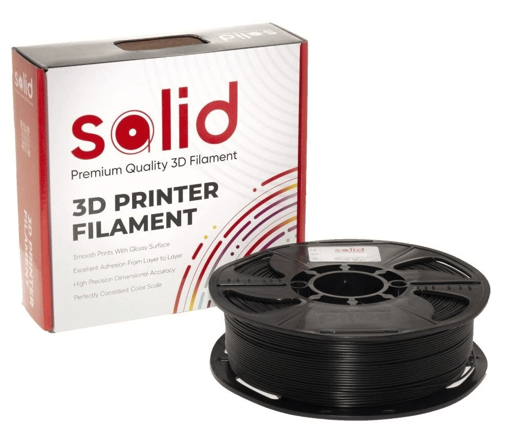 SOLID Filament ABS 1.75 mm 1 kg - Black