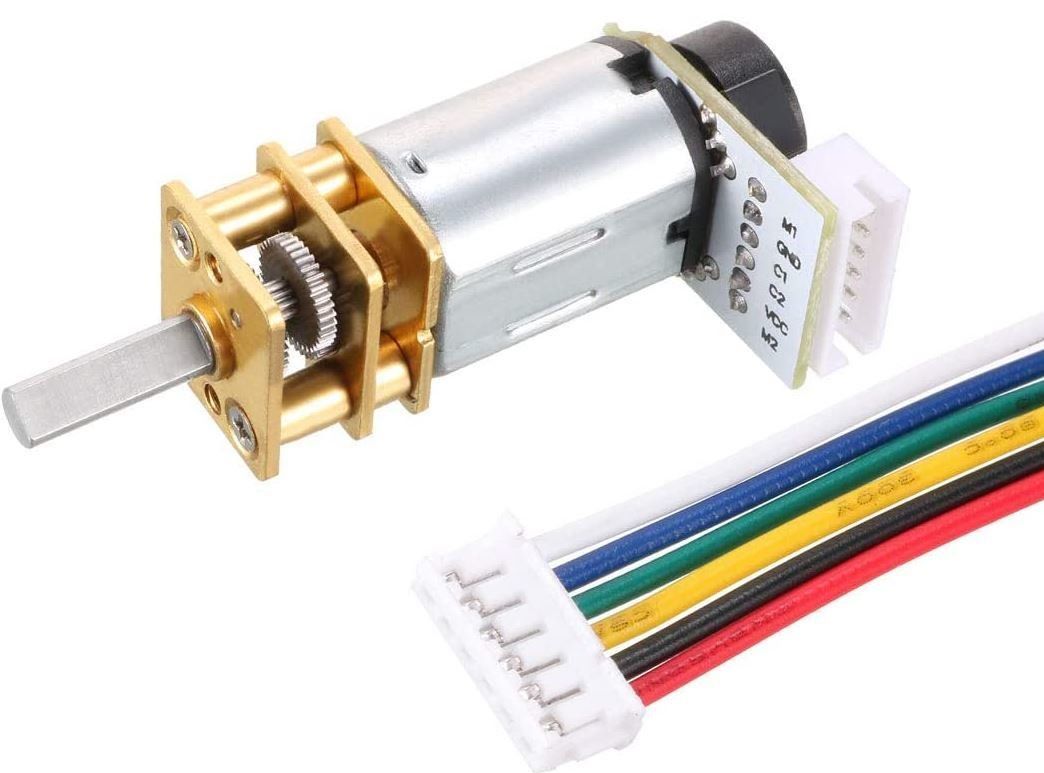 NovaMax 6V 150 RPM Micro DC Motor with Encoder