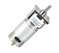 12V 100Rpm 42mm Square Flange DC Gear Motor