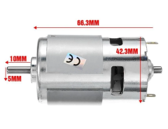 RS775 DC Motor 12V-36V 7500Rpm-15000Rpm