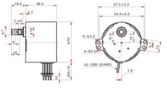 220V 10Rpm 4W AC Synchronous Motor