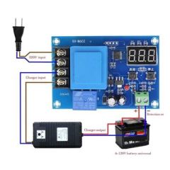 HCW-M633 3.7-120V Lithium Battery - Battery Charge Control Circuit