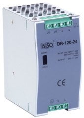 ISISO 120w 24v DC 5.0a Raya Montajlı Güç Kaynağı