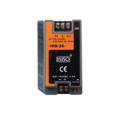 ISISO 25w 5v DC 5a Mini Göstergeli Raya Montajlı Güç Kaynağı