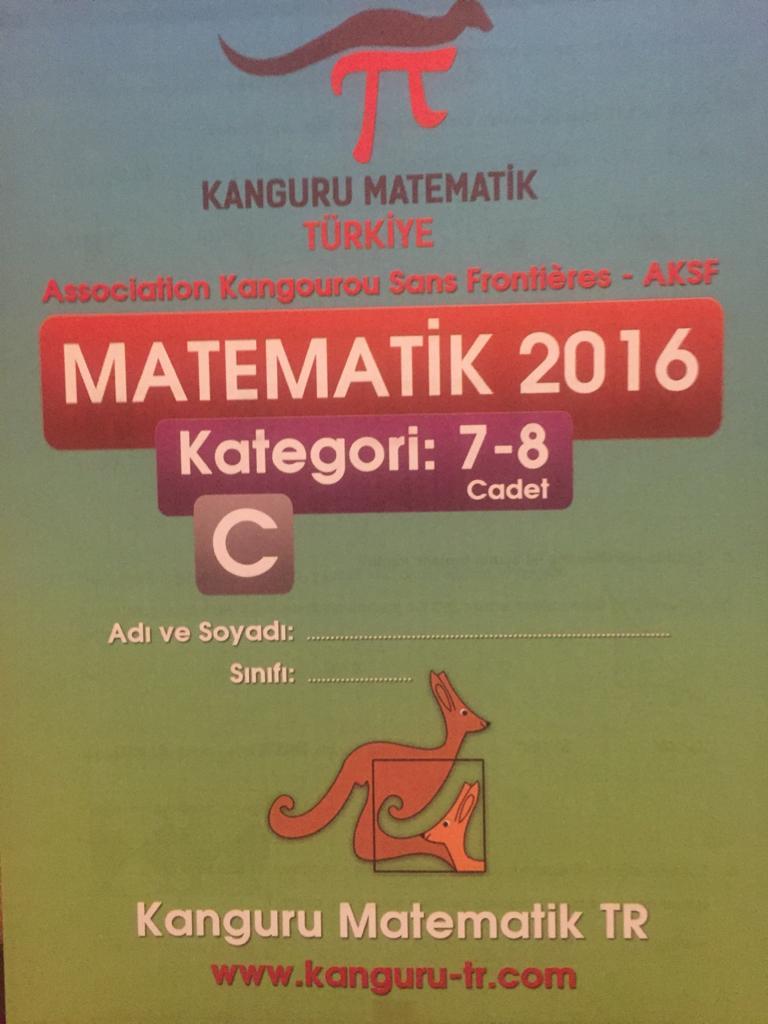 Kanguru Matematik 2016 7-8