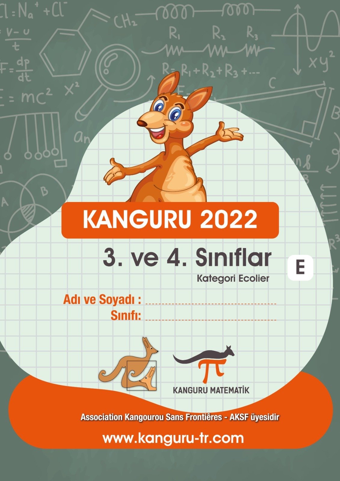 Kanguru Matematik 2022 3. ve 4. Sınıf Kitapçık