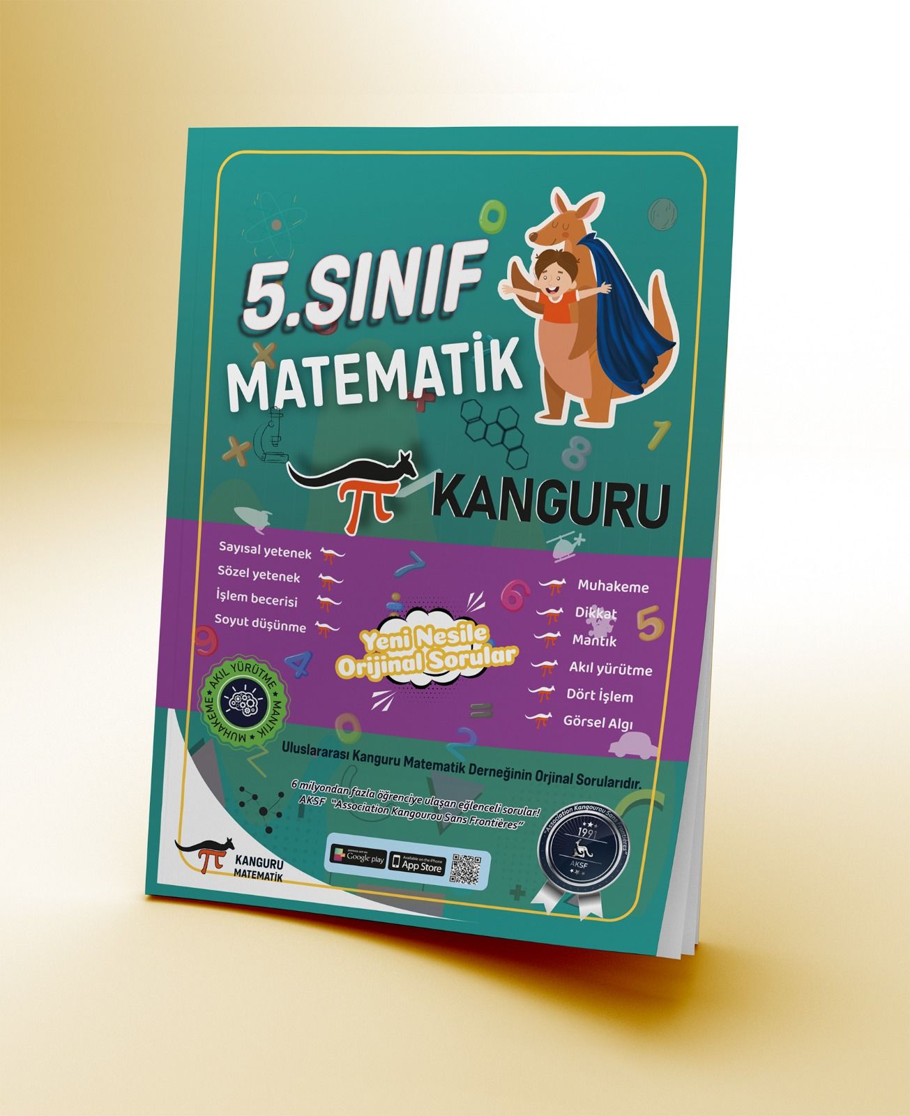 Kanguru Matematik 5. Sınıf Çalışma Kitabı + Dijital Kitap