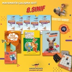 Kanguru Matematik 8. Sınıf LGS Hazırlık ve Çalışma Seti - Matematik