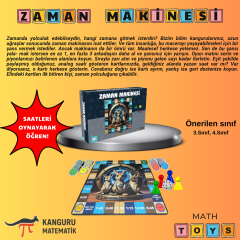 Zaman Makinesi - Kanguru Math Toys Kutu Oyunu