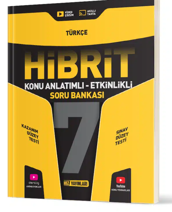 7. Sınıf Türkçe Hibrit Soru Bankası