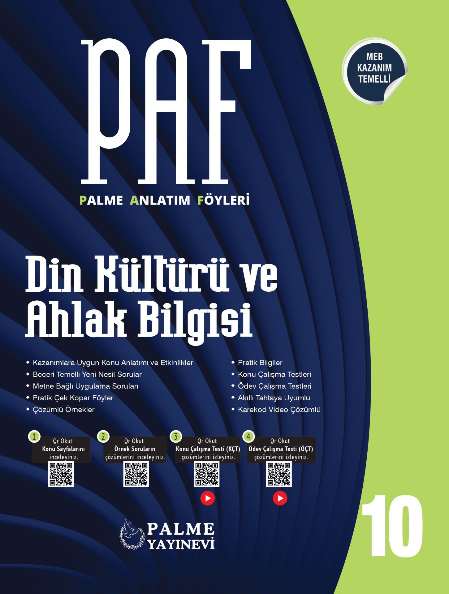 10. Sınıf Din Kültürü ve Ahlak Bilgisi PAF Anlatım Föyü