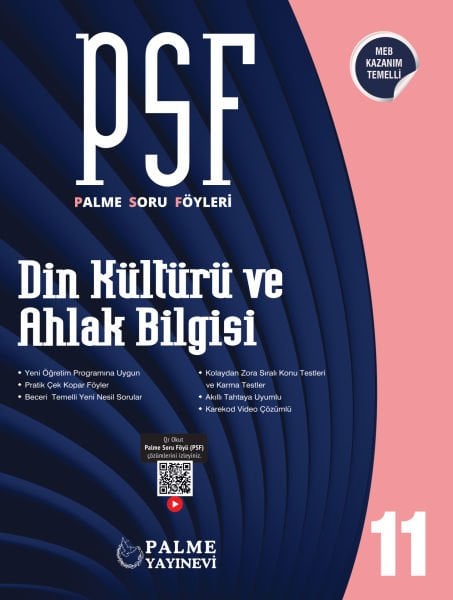 11. Sınıf Din Kültürü ve Ahlak Bilgisi PSF Soru Föyü