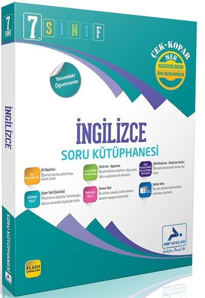 7. Sınıf İngilizce Soru Kütüphanesi