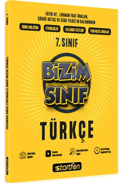 7.  SINIF BİZİM SINIF TÜRKÇE ETKİNLİKLİ SORU BANKASI