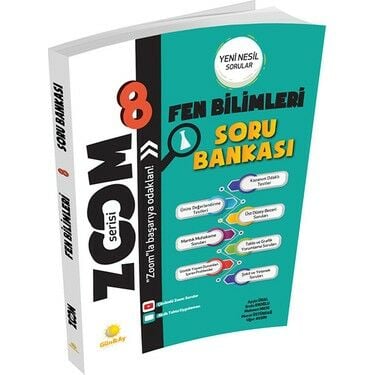 8. Sınıf Fen Bilimleri Zoom Soru Bankası