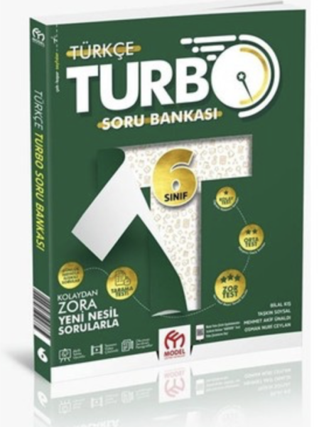 6. Sınıf Turbo Türkçe Soru Bankası