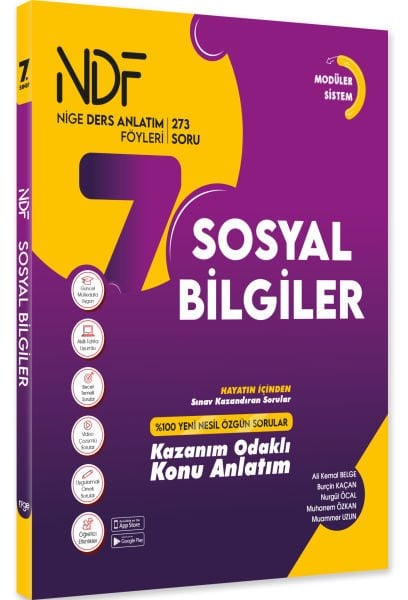 7. Sınıf Nige Sosyal Bilgiler Konu Anlatım