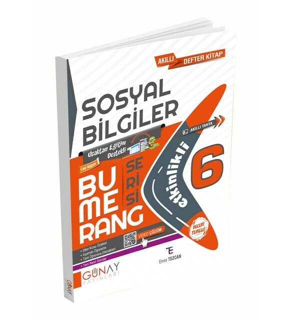 6. Sınıf Sosyal Bilgiler Bumerang Etkinlikli Soru Bankası