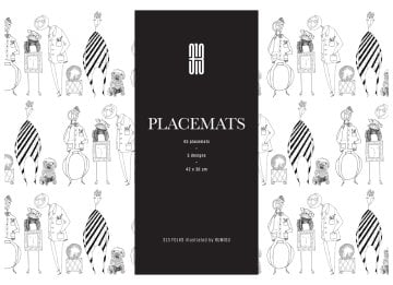 Rumisu - Sanayi313 Paper Placemats