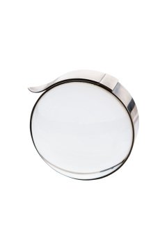 Hermes Gümüş Kemerli Masa Büyüteci