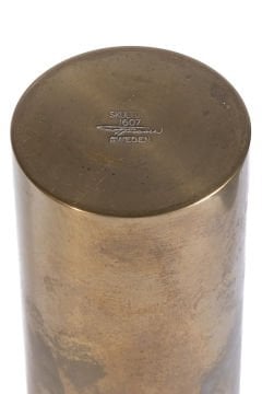 Pair Of Pierre Forsell Brass Vase