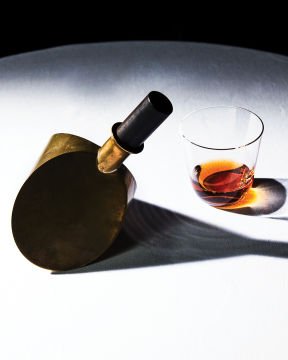 Pierre Forsell Brass Decanter