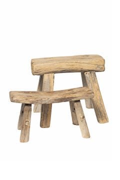 Karaağaç Mini Tabure Çifti