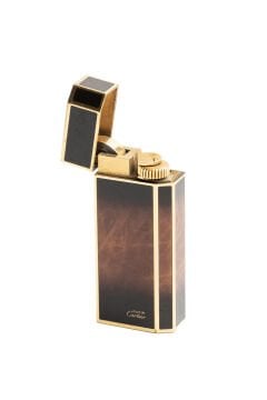 Cartier Pentagon Brown Short Lighter